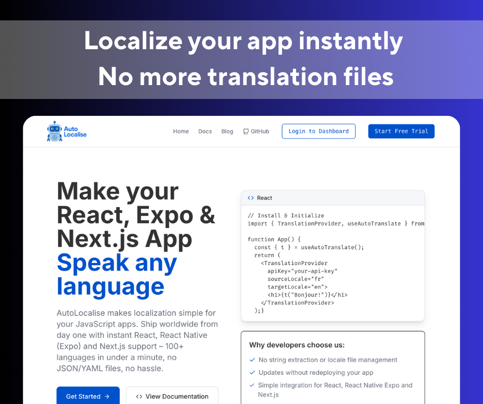 AutoLocalise - Image 1